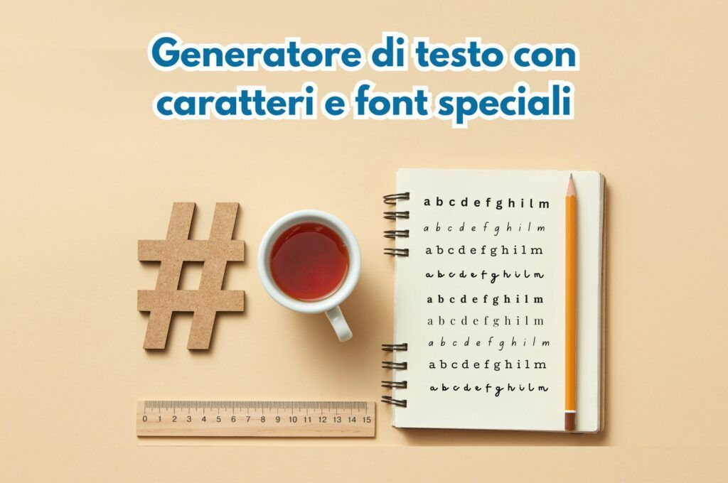 Generatore di testo con caratteri e font speciali